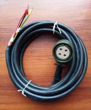 1Pcs New Power line SGMGH-20ACA61 2KW 4pin power cord 5M cable