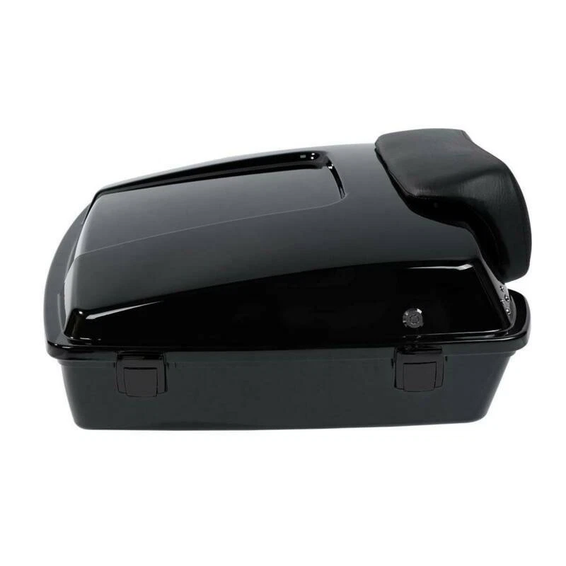 Razor Trunk Backrest &Mount Rack Fit For Harley Touring Street Glide 97-08 - Image 2 of 4