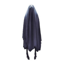 Ghost Wall Cling Art Peel Stick Reposition Removable Halloween Decor Spooky