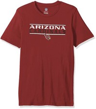 NFL by Outerstuff Boys' NFL Kids Youth Hard Copy Short Sleeve Tee, Cardinal...