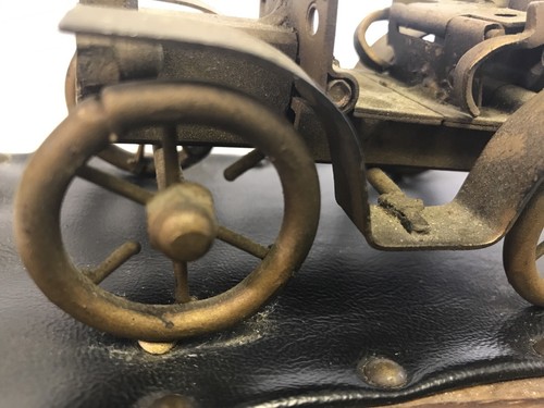 FOLK-ART Vintage MODEL 'T'CAR Handmade Scrap Hardware Pieces Free Shipping - Picture 8 of 11