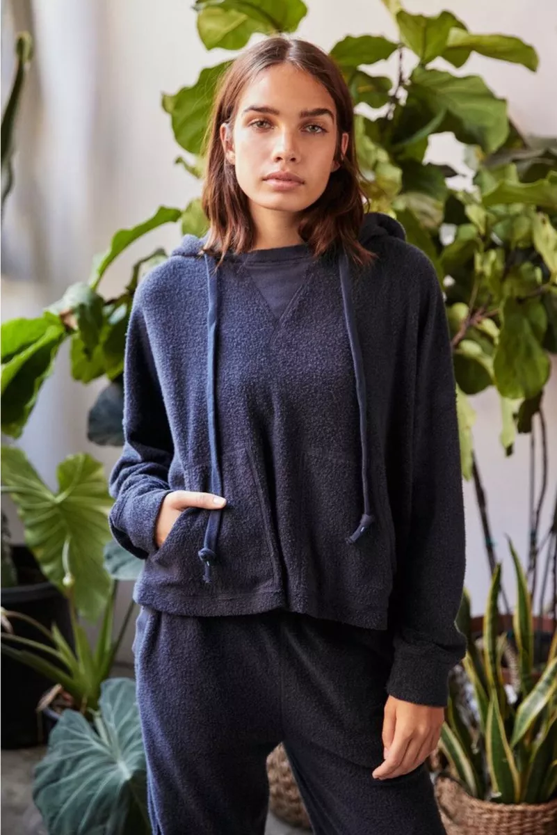Free people top cropped hoodie