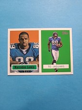 MARCEDES LEWIS 2006 TOPPS TURN BACK THE CLOCK FOOTBALL CARD # 22 H3399