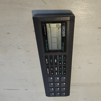 Boss DR. 220 A Doctor Rhthym Drum Machine Ship World Wide | eBay