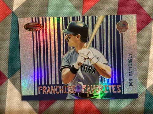 2001 Bowmans Best Franchise Favorites #FF-DM Don Mattingly Yankees Legende