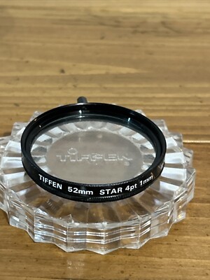 Tiffen Star Effect 52mm 4 Point 1MM Screw In Lens Filter