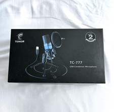 Tonor Tc777 Usb Gaming Wired Condenser Microphone Mic W/ Pop Filter Stand