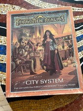 Forgotten Realms 1988 City System Dungeons Dragons 1040 TSR Forgotten Realms 1988 City System Dungeons Dragons 1040 TSR