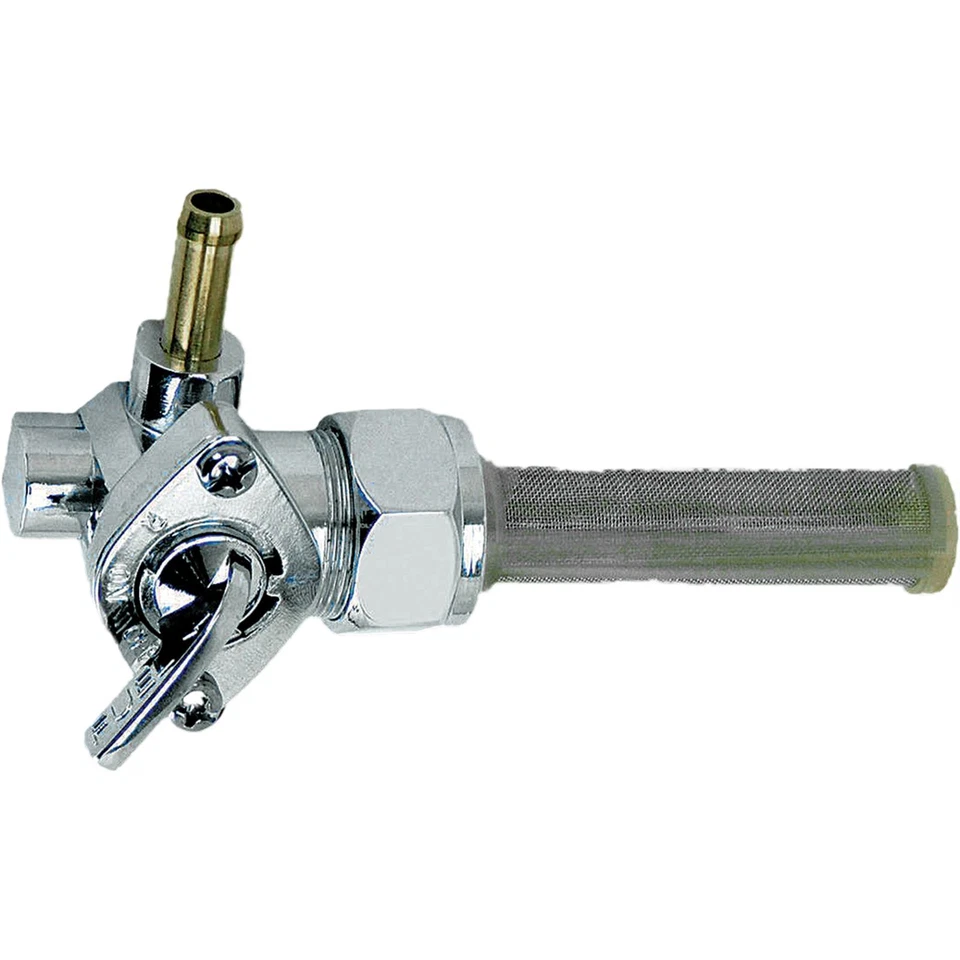 Válvula de combustible Petcock salida izquierda 13/16" tapón para Harley Davidson 1975-up 48-9716 Foto 3 de 4