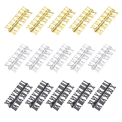 Sets Clock Numerals Replacement Roman Numerals Clock Mechanism Number - Foto 11 di 12