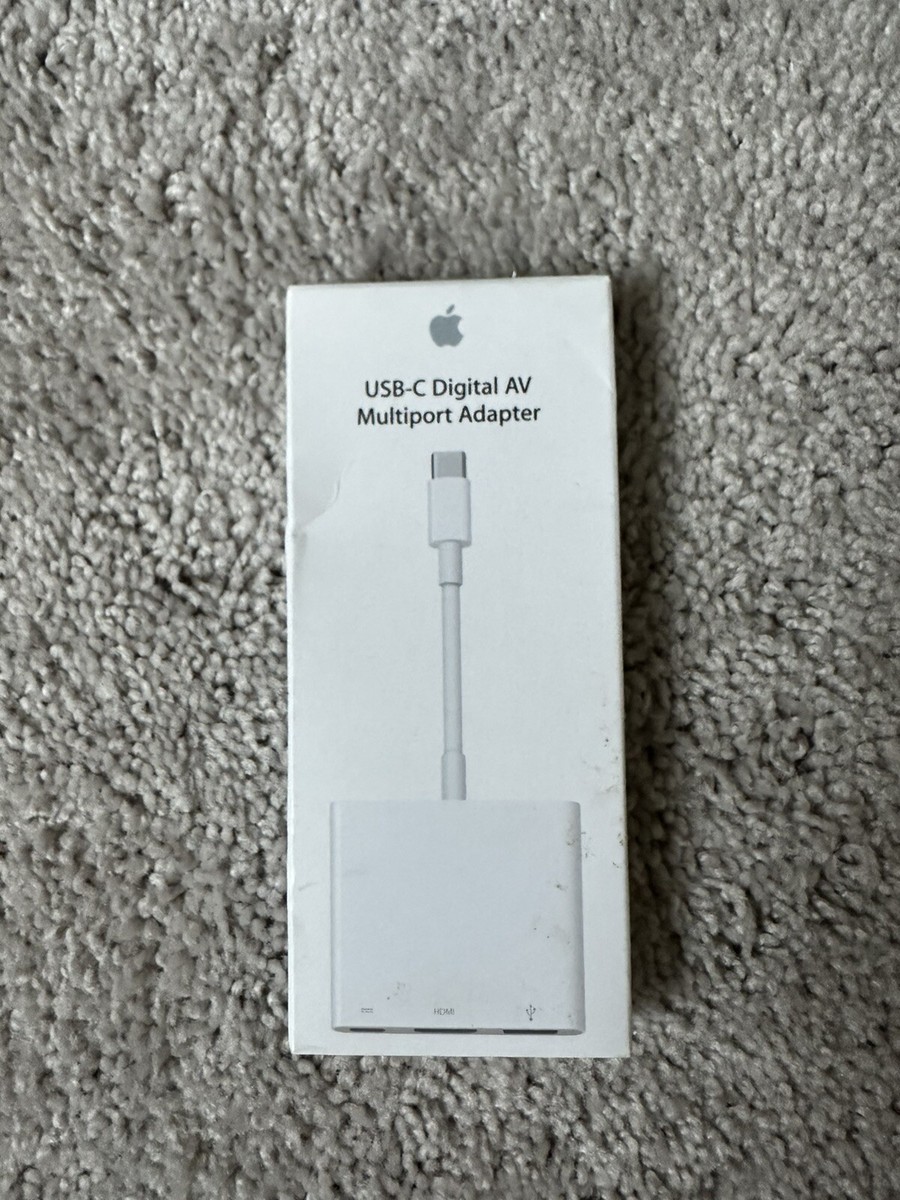 Genuine Apple USB-C Digital AV Multiport Adapter To USB-C