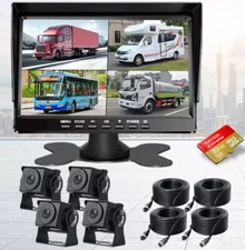 7 Inch 1080P AHD Waterproof Truck Reverse Camera & DVR Vehicle Backup Monitor