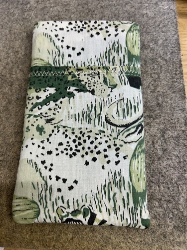 Wild Animal HANDMADE PADDED PHONE CASE POUCH With Front & Back Pouch. - Picture 2 of 8