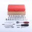 thumbnail 12 - 46PC Spanner Socket Screwdriver Set Mini 1/4" Car Repair Tool Ratchet Wrench Kit