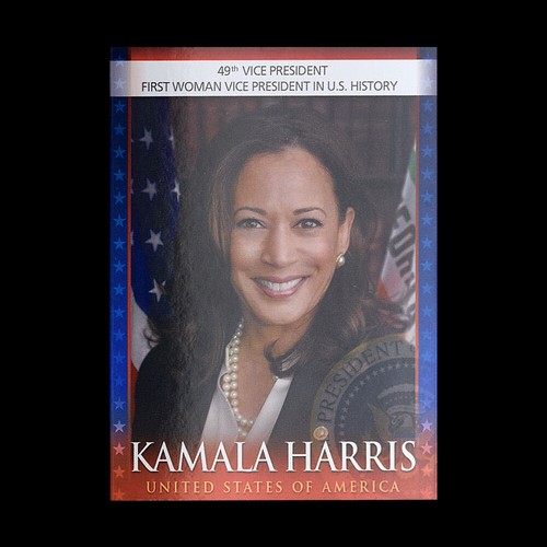 US 49th Vice President Harris Rating Card Outstanding Female Representative - Bild 8 von 12