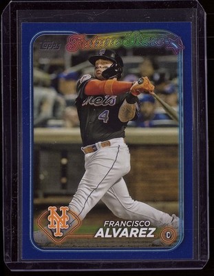 2024 Topps Series 2 - Future Stars Francisco Alvarez #383 Royal Blue