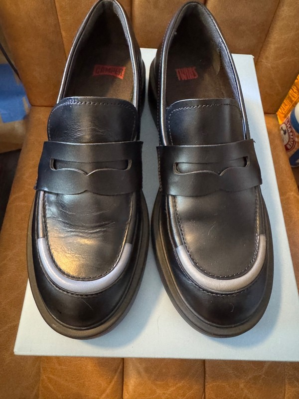 Camper Women's Dean Mismatched Penny Loafers