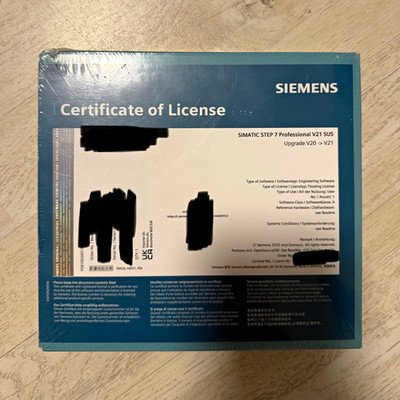 Siemens SIMATIC STEP 7 Professional V21 SUS Upgrade V20-V21 Neu OVP