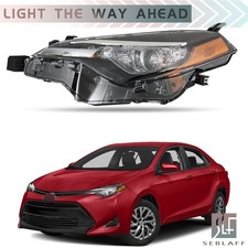 For Toyota Corolla L Le Le Eco 2017-19 Halogen Headlights Driver Left 8115002m90