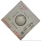 1913 S San Francisco Mint Barber Fine Silver Early 10C Dime US Coin