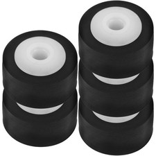 5 Pcs Cassette Machine Repair Pinch Roller Recorder Rubber Craft