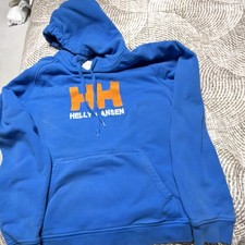 Helly Hansen Blue HH Logo Graphic Pullover Ho...
