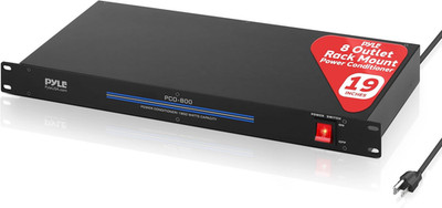 -Pro PCO800 19'' Rack Mount 1800 Watt Power Conditioner W/ 8 Outlets