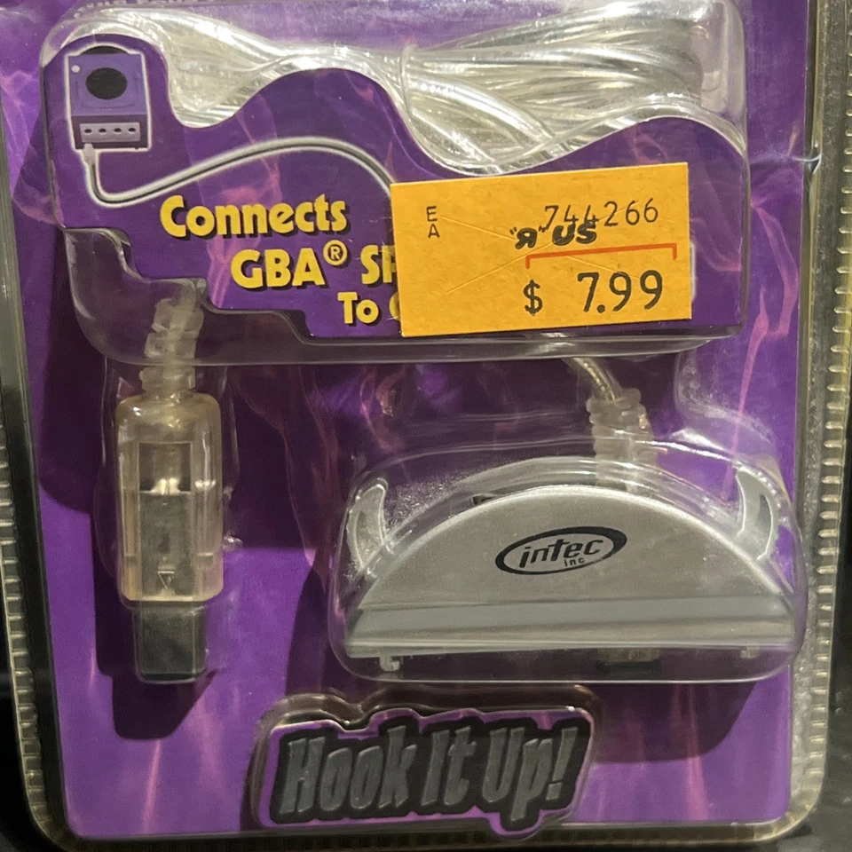 Nintendo Intec Game Cube Link Game Boy Advance SP GBA New Sealed! Fast Shipping! - Image 3 of 4