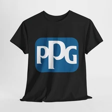 PPG Industries Logo Men’s T-Shirt  USA  Workwear Tee S-5XL