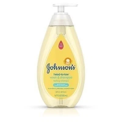 Johnson's Head-To-Toe Tearless Gentle Baby Wash & Shampoo, 16.9 fl. oz (2 packs)
Opens in a new wind