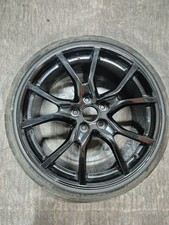 HONDA CIVIC TYPE R MK10 ALLOY WHEEL 20" x 8.5J BLACK WITH 6.8MM CONTINENTAL TYRE