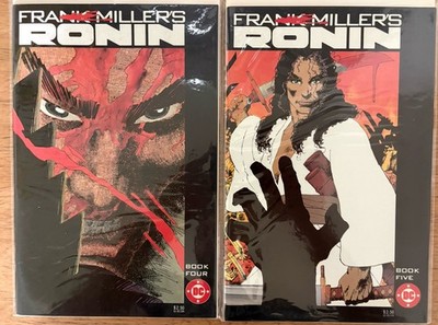 Frank Miller's RONIN #4 & #5 DC Comics 1983