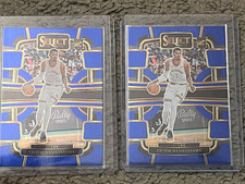Lot of 2 2023-24 Panini Select-Concourse Victor Wembanyama #87 Blue Retail (RC)