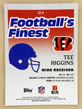 Tee Higgins Trading Cards for sale | eBay
