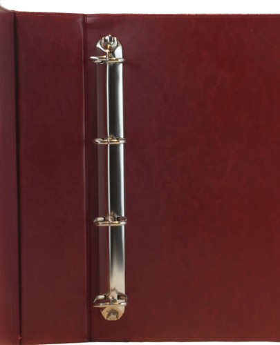 Estate Library Deluxe 4 Q-Ring Large Format Binder for Coins, Trading Cards, ... - Picture 5 of 9