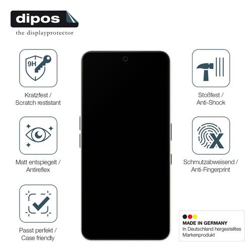 2x Protector de Pantalla para Nothing Phone (3) Vidrio Flexible Mate Proteccion - Imagen 7 de 7