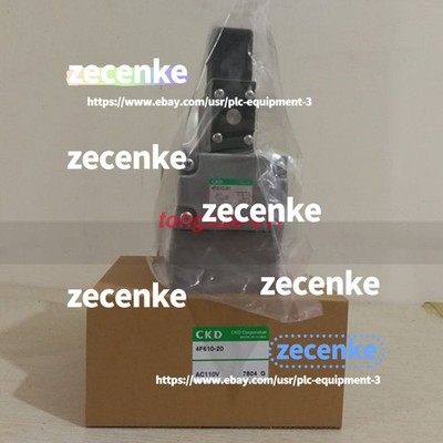 One New solenoid valve For CKD 4F610-20 AC110V Via FedEx or DHL