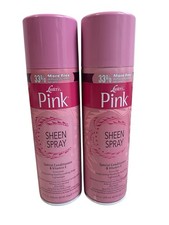 Luster's Pink Sheen Spray 15.5 Oz Each Can  2 Pack 