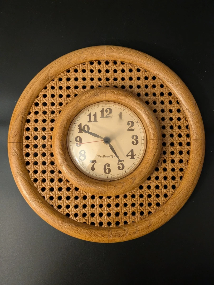 New Haven Quartz (Battery Powered) Plastic Wall Clocks for sale | eBay