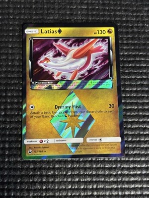 Pokemon TCG Latias 107/168 Rare Celestial Storm Sun & Moon Holo Foil Card  Prism | eBay