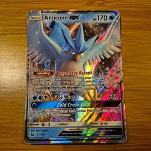 Articuno GX 31/168 Celestial Storm Ultra Rare