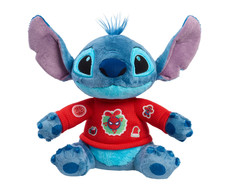 Disney Marvel Stitch Spiderman Sweater 2025 Holiday Christmas Plush 12.5"- NEW