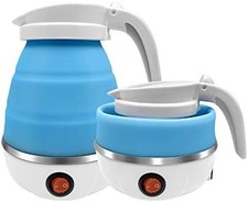 0.6L Small Travel Foldable Electric Kettle Collapsible Coffee Tea Kettle  Autom