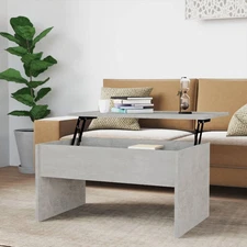  Coffee Table Concrete grey Engineered wood Medium