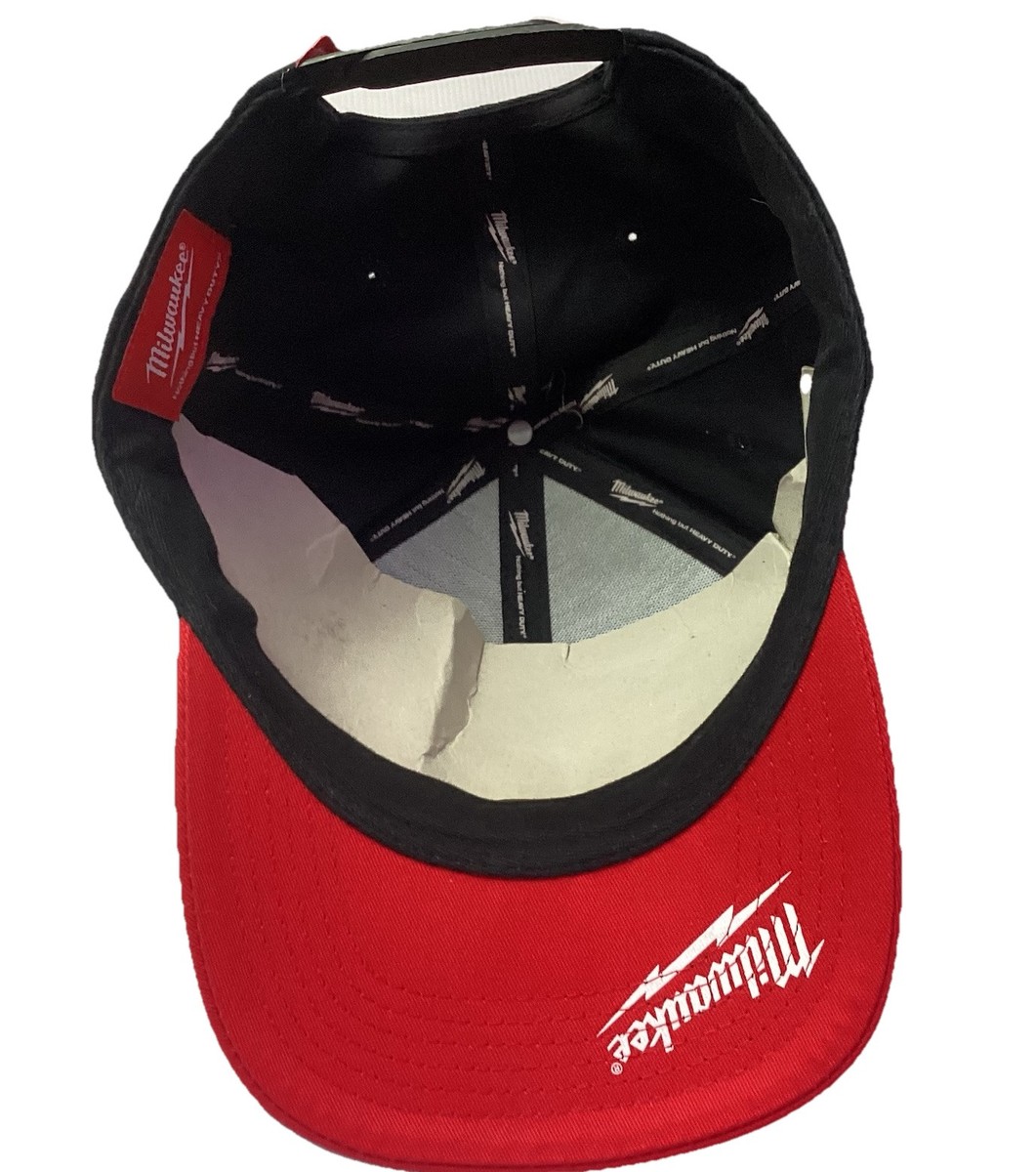 Milwaukee Heavy Duty Tools Snapback Cap Raised Embroidery OSFA