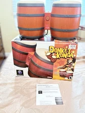 HTF 2003 Nintendo GameCube Donkey Konga DK Bongos – Used, No Game, COMES W/ BOX