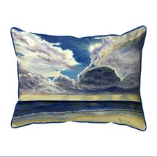 Betsy Drake Breaking Through Extra Large Zippered Pillow 20x24