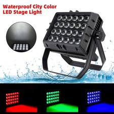 200W LED Flood Par Light 24x15w 6In1 Waterproof City Color LED Stage Light