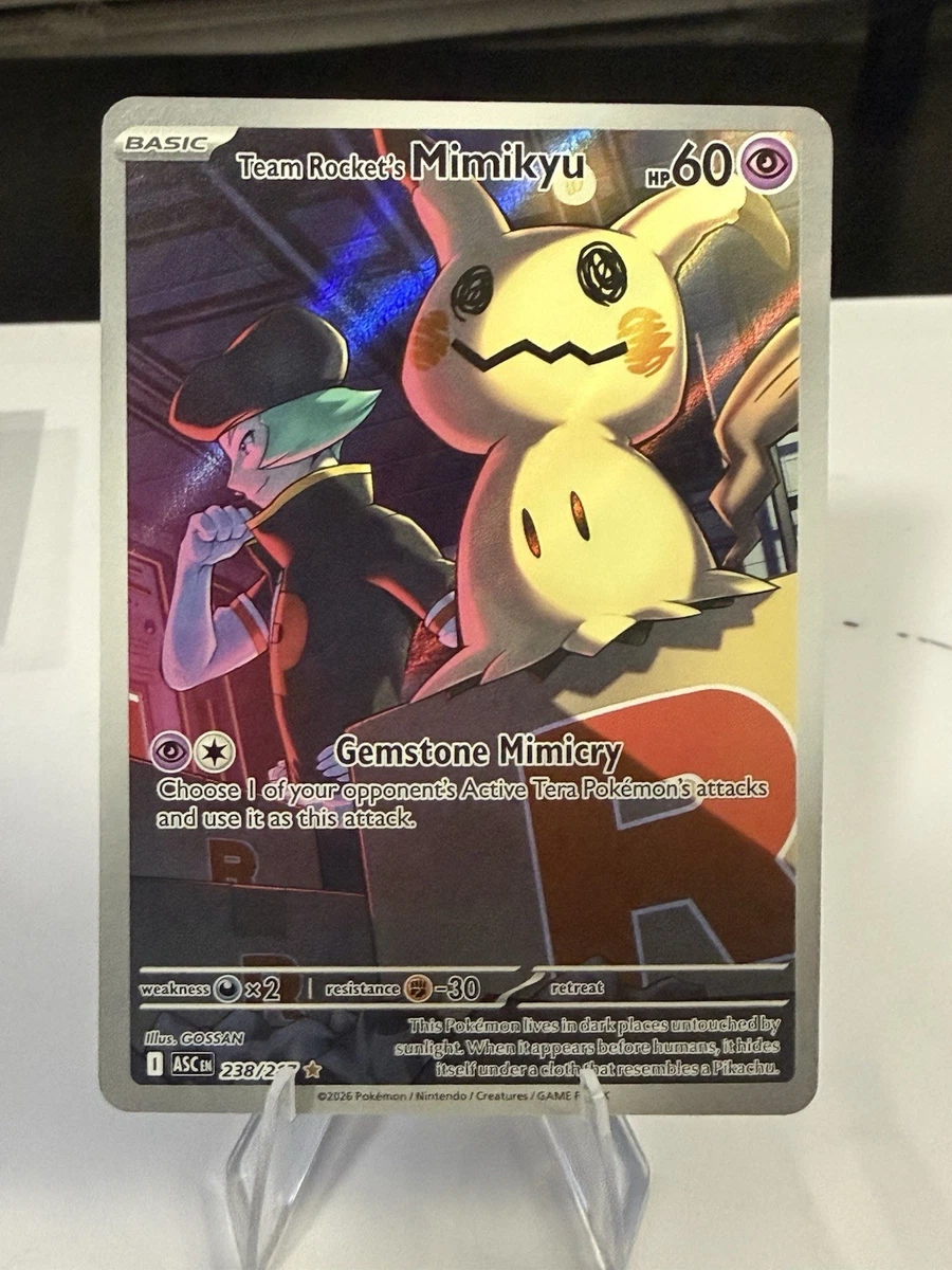 Team Rocket's Mimikyu Pokémon TCG Cards for sale | eBay