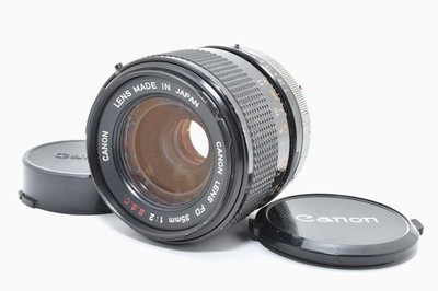 RARE ''o'' Concave [Near MINT] Canon FD 35mm F2 S.S.C. MF Lens FD Mount From JAPAN